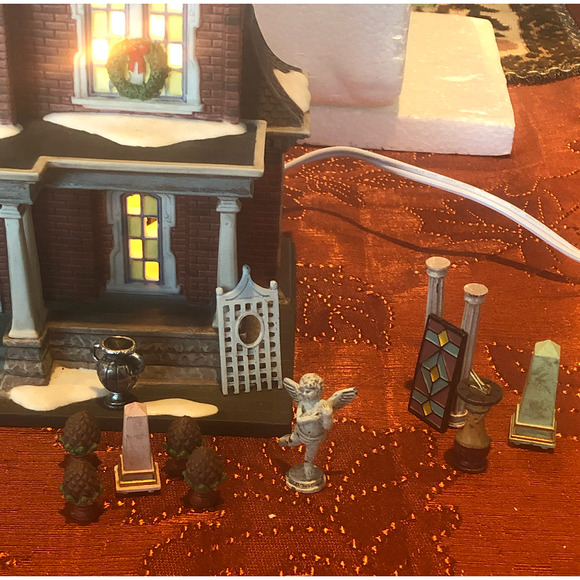 Department 56 58927 Architectural Antiques 17 pieces Rare Retired Snow Village - Picture 14 of 16